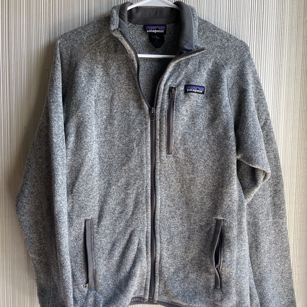 Patagonia Charcoal Fleece Jacket